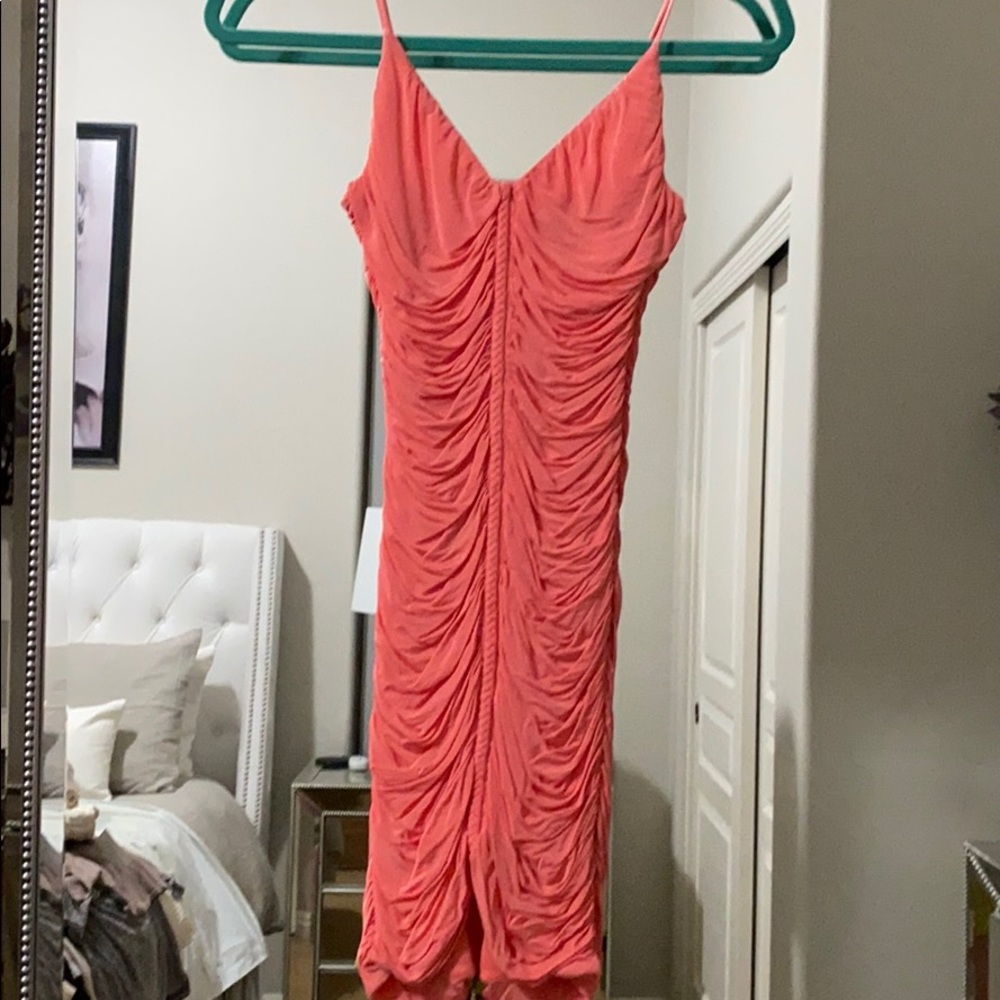 GUESS BY MARCIANO CORAL DRESS XS